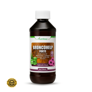 Broncohelp Nutriline Panama. Jarabe para la tos y resfriado Natural.
