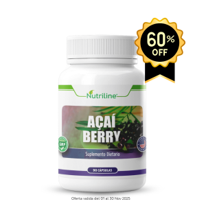 Acai Berry cápsulas suplemento antioxidante y antiinflamatorio Panamá